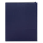Staples - Portefeuille à 2 poches - Lot de 25 - Bleu marine-Comprend deux poches découpées horizontales pour contenir une carte de visite sur la poche intérieure avant