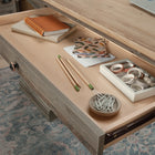 Sauder - La Collection Sonnet Springs Bureau ministre - Finition Pebble Pine-7