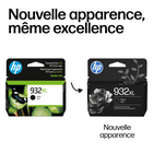 HP 932XL Cartouche d’encre noire à rendement élevé d’origine (CN053AN)-Compatibilité: HP Officejet 6100, 6600, 6700, 7110, 7510, 7610, 7612.