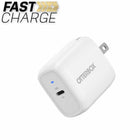 OtterBox - Protection+Power Kit (Symmetry+ with MagSafe Clear avec Trusted Glass et Chargeur Mural 20W Blanc) pour iPhone 14/13-4