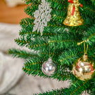 HOMCOM - Arbre de Noël - arbre de Noël fin avec branches réalistes-Dimensions globales : ⌀19,75" x 59" H 