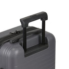 Bugatti - Valise de cabine à coque rigide, 21.50po  de la collection Dubai - Charbon-Intérieur doublé emblématique avec panneau de séparation, poches pratiques et sangles de serrage pour garder le contenu organisé et en place