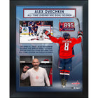Alexander Ovechkin 16x20 Frame PhotoGlass 895 Goals - Impression encadree - 20" x 16"-Qualité supérieure - virtual frames