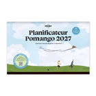 Pomango - Planificateur 2027 Quotidien/Mensuel - 15 po x 0,8 po x 9,5 po - Multicolore - Français -12 mois de janvier à décembre 2027