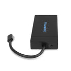Aluratek - Hub multimédia USB Type-C et lecteur de carte avec HDMI/VGA-Prise en charge de Windows 8,10,11, MAC Mac OS X ou version ultérieure