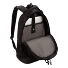 Swiss Gear - Sac à dos pour ordinateur portable The Cecil - noir-Panneau arrière rembourré et Airflow avec tissu en maille pour une ventilation et un soutien supérieurs du dos