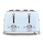 SMEG - Toaster 4 tranches 4x4 - bleu pastel-Obtenez un confort optimal avec le popup de tranches automatique.