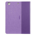 Belkin - Etui Chambray pour iPad/iPad Air (2e/1re generation) de 9,7 po - violet-Design mince et léger