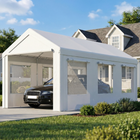 Outsunny - Abri d'auto robuste de 10 pi x 20 pi, garage portable à ...