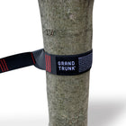 Grand Trunk - Double Deluxe Hamac double avec sangles - Marine / Bleu pâle-Comprend (2) sangles de hamac de 5 pi prêtes à installer