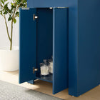 Modway - Maybelle 24" Vanette de salle de bain - Blanc marine-Portes doubles à fermeture douce