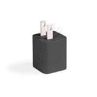 LOGiiX - Vibrance Power Mini 30W USB-C Chargeur Mural - Noir-Le Vibrance Power Cube Mini, compact et coloré, charge les smartphones jusqu'à 3 fois plus rapidement