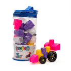 Snapo Jr. - Kit de construction de princesse - 40 pièces-Ce kit comprend 40 pièces : Blocs Standards, Roues, Hélices, Blocs Spécialisés (Axes, pentes, etc.)