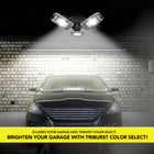 Bell+Howell - Éclairage d'atelier à DEL TriBurst Colour Select - 5 500 lumens-Ultra-durable : Construit en acier, le Triburst est conçu pour une durabilité maximale et est complètement résistant à la rouille, garantissant que chaque Triburst durera des années.
