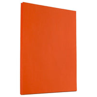 Jam Paper - 24 lb Couleur Papier, 8,5 po l x 11 po H, Orange recyclé, 100 feuilles/paquet-Couleur : Orange