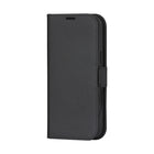 Dbramante1928 - Lynge Portefeuille 2en1 pour iPhone 16 Plus - Noir-Avec son support détachable encliquetable, vous obtenez deux étuis en un: un étui portefeuille à rabat ou un étui en cuir ultra-mince