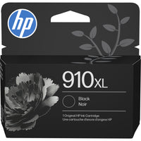 HP - Cartouche d'encre d'origine, noir 910XL-Couleur : noir
