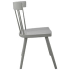 Modway - Sutter Fauteuil d’appoint de salle à manger - Gris clair-Entièrement assemblé