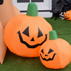 HOMCOM - Décoration gonflable d'Halloween 7 - 5 pieds - Hanté-Matériau : Tissu en polyester 