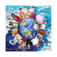 MOJO - Bonjour le monde ! Puzzle photographique géant-Les images et les sons de la ferme sont présentés de manière vivante dans ce puzzle de démarrage classique