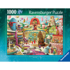 Ravensburger - Puzzle Sweet Street - 1000 pièces-Offrez-vous un moment de pure détente avec ce puzzle. Pièce par pièce, profitez de cette activité anti-stress qui favorise la concentration, la déconnexion et le lâcher-prise. Soulagez les tensions du quotidien, travaillez votre mémoire et exercez vos capacités cognitives : le puzzle est un jeu aux multiples bienfaits pour la santé 