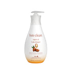 Live Clean – Savon liquide régénérateur, 500 ml, huile d'argan (32114)-Des extraits de graines de raisin et de feuilles d'olive protègent la barrière hydratante de la peau
