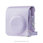 Fujifilm - Étui pour appareil instax mini 13 - Violet feutré-Bandoulière réglable