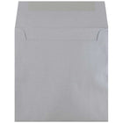 JAM Paper Enveloppes d'invitation carrées métalliques 6,5 x 6,5 po - Stardream Silver - paquet de 25-Taille: 6 1/2 x 6 1/2 pouces