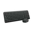 Logitech - Ensemble souris et clavier sans fil Bluetooth MK250 - Graphite-Connexion en quelques secondes: technologie sans fil Bluetooth simple et rapide pour utiliser immédiatement cet ensemble clavier et souris sans fil Logitech prêt à l’emploi, sans dongle ni port USB	