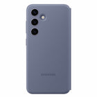 Samsung - Coque Portefeuille à Vue Intelligente pour Samsung Galaxy S24 - Violet-La fenêtre peut être utilisée comme écran secondaire de Diamond