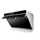 Fotile - JQG7502 Hotte aspirante à ventilation inclinée - 30 po - Noire-Débit d'air équivalent maximal (CFM) : 850