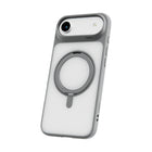 TUFF8 - Étui Glide360 Mag Gris iPhone 17 Air-Support rotatif à 360° : intégré, pivote à plusieurs angles pour un usage mains libres