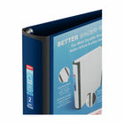 Staples - Reliure Better Binder, 2 po, bleu-Grâce à la fenêtre transparente, ces reliures sont de bonnes reliures de présentation