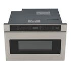 Kucht - Four micro-ondes encastré 24 po, 1,2 pi³ - Tiroir micro-ondes - Acier inoxydable-Réglages avec capteur : Cuisson, Réchauffage et Maïs éclaté