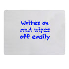 Flipside Products Tableau blanc effaçable à sec double face, 12,7 x 17,8 cm, blanc, paquet de 12-Mini tableau blanc effaçable à sec