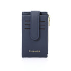 Champs - Porte-cartes Yoga Iconic - Marine-Porte-cartes avec protection RFID