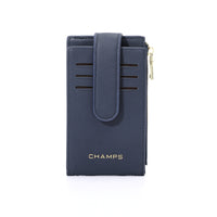 Champs - Porte-cartes Yoga Iconic - Marine-Porte-cartes avec protection RFID