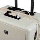 Champs - Vintage Muse Ensemble de Bagages 3 Pièces - IvoireNoir-Valise 20 po approuvée TSA