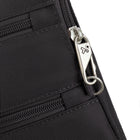 Travelon - Sac bandoulière mince classique antivol à double fermeture éclair - 9 po l x 10,25 po H x 1 po P - Noir-22