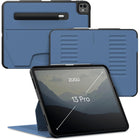 Zugu - Étui iPad Pro 13 po M4 2024 - Bleu Ardoise-Étui folio magnétique
