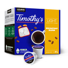 Timothy’s - Capsules K-Cup de café Mélange du petit déjeuner torréfaction légère - paquet de 30-Torréfaction légère