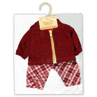 Miniland - Vêtements de poupée - ensemble pantalon pour temps froid-Promouvoir les compétences motrices fines des enfants