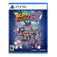 Scott Pilgrim EX : Édition Standard pour PlayStation 5-Une toute nouvelle aventure - aventurez-vous dans des quêtes épiques et affrontez de nouveaux ennemis et boss à travers des niveaux interconnectés dans une nouvelle histoire du créateur de la série, bryan lee o’malley, qui plaira autant aux fans de longue date qu’aux nouveaux venus