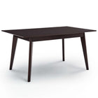 Modway - Oracle Rectangle de 69 po Table à manger, Cappuccino-Table de cuisine moderne