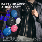 Ultimate Ears - MINIROLL Enceinte Bluetooth ultra-portable et étanche, Rose-Étanche et anti-poussière : Cette enceinte étanche certifiée IP67 peut être immergée dans 1 m d'eau pendant 30 minutes et est protégée de la poussière - elle est idéale pour la piscine, la plage ou la douche