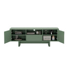 Manhattan Comfort - Meuble TV moderne Ella 59,1 po - Vert sauge-10