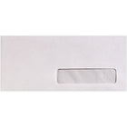 JAM Paper - Enveloppes à Fenêtre sur le Côté Droit #10, Blanc Brillant, 4 1/8 x 9 1/2, Paquet de 500-Enveloppes à fenêtre côté droit n° 10 / 4 1/8 po x 9 1/2 po / 4,125 po x 9,5 po / 105 mm x 241 mm