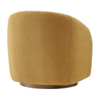 Modway - Holland Pivot Tissu chenille Fauteuil - Champignon-Glides sans marquage