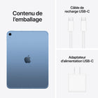 Apple - iPad 11 po, Écran Liquid Retina, Wi-Fi + Cellular, Puce A16, 256 Go, Bleu-8