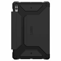UAG - Étui Robuste Metropolis SE Folio Noir pour Samsung Galaxy Tab S9 Ultra-Support ajustable intégré à plusieurs angles avec couverture folio à fonction réveil/veille automatique
